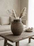 A One-of-a-Kind Textured Pottery Jar