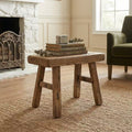 Vintage Chinese Elm Wood Stool - One of a Kind